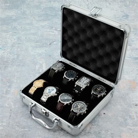 watch boxes for men replica|aluminum watch box.